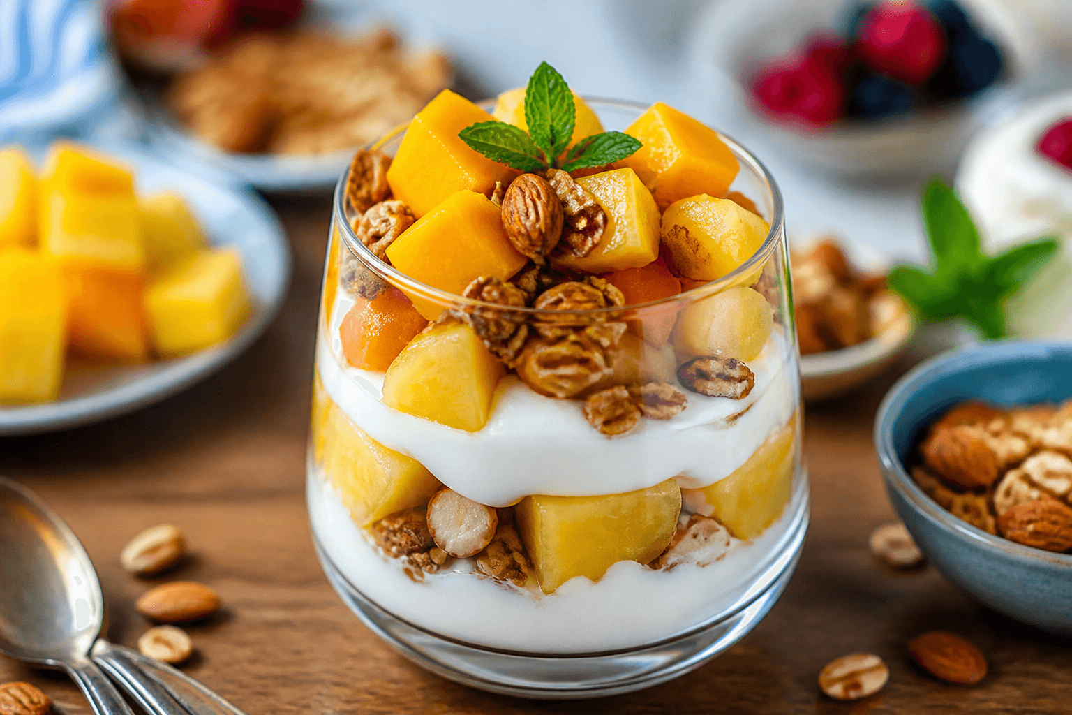 Parfait De Yogur Griego